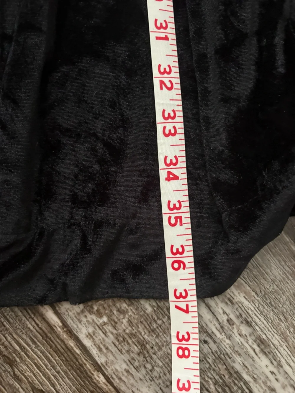 Harry Potter Black Velvet Gryffindor Hooded Kids Robe Size 10/12